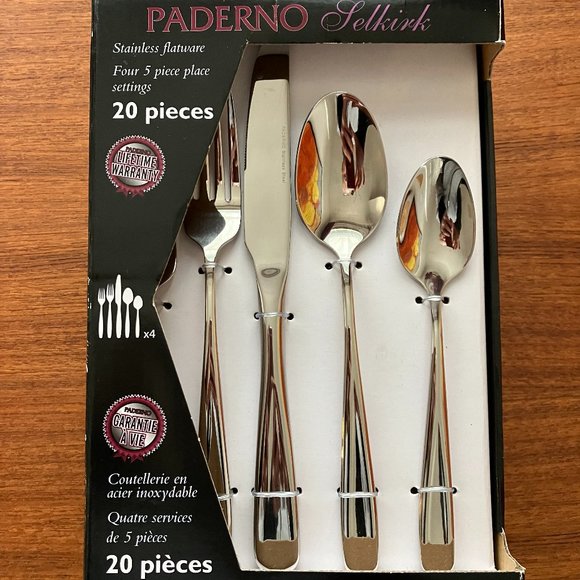 Paderno Selkirk Flatware - Picture 2 of 4